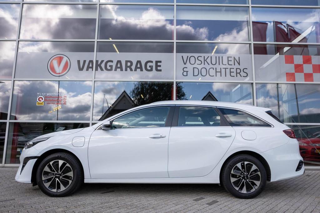 Kia Ceed Sportswagon 1.6 GDI PHEV DynamicLine | Carplay | Na, 12 maanden, Gebruikt, Adaptive Cruise Control, Wit