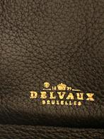 Delvaux Lucifer- Zwart met Blauwe Strepen, Overige merken, Verzenden, 25 tot 40 cm, Zo goed als nieuw