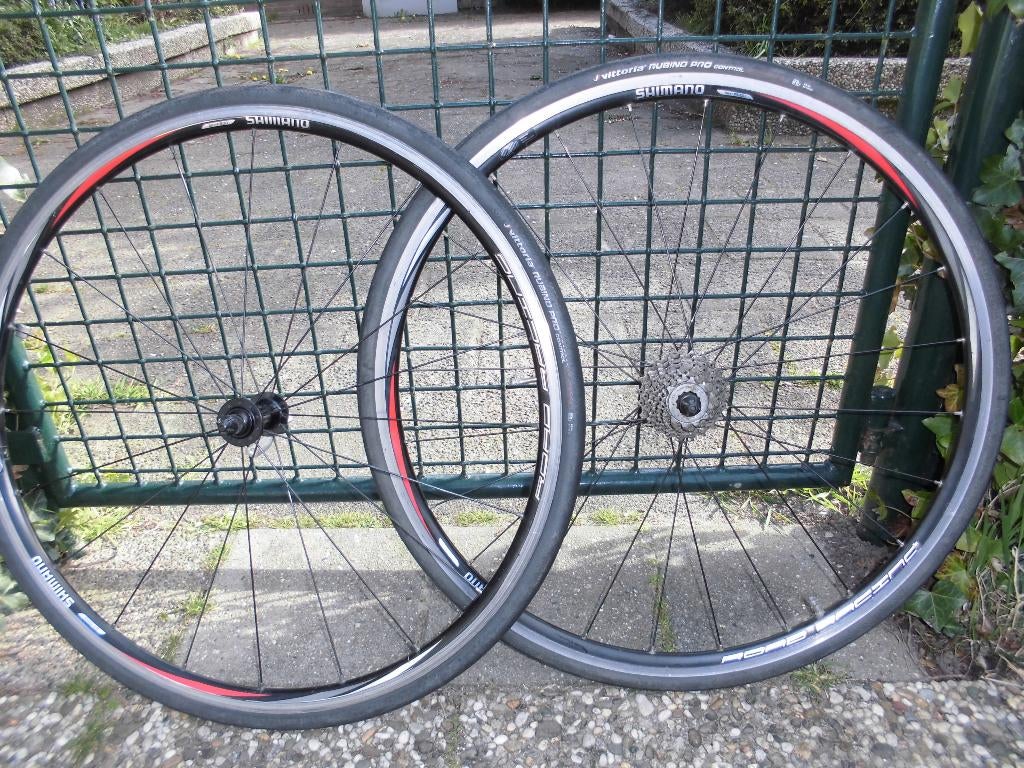 racefietswiel, Fietsen en Brommers, Gebruikt, Aluminium, Shimano, Racefiets