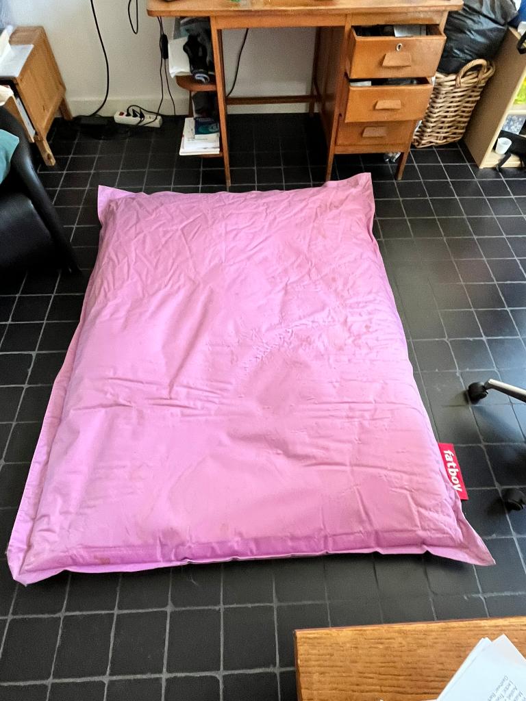 zitzak fatboy gratis op te halen, Ophalen, Gebruikt, Paars, Zitzak