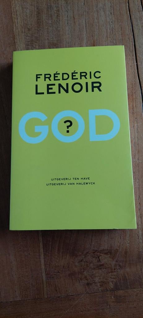 Frédéric Lenoir - God?, Boeken, Ophalen of Verzenden, Zo goed als nieuw, Boeddhisme, Frédéric Lenoir