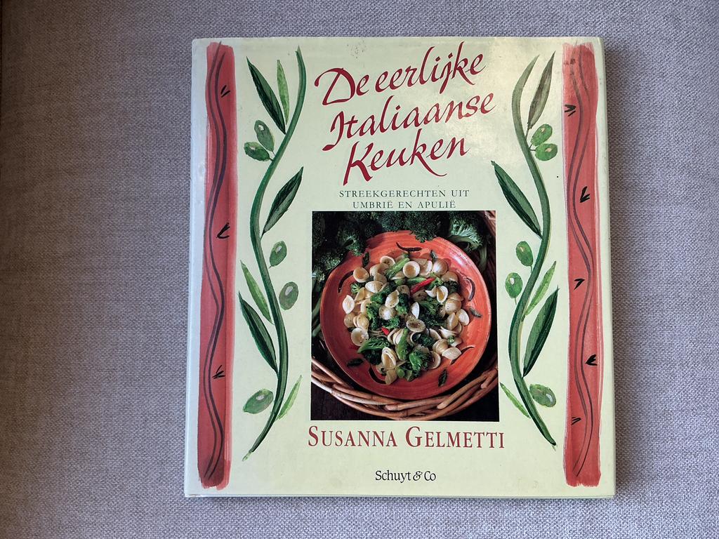 De Eerlijke Italiaanse Keuken van Susanna Gelmetti NIEUW, Ophalen of Verzenden, Nieuw, Italië