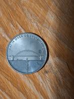 1Kroon Waalbrug Nijmegen, Postzegels en Munten, Penningen en Medailles, Ophalen of Verzenden, Overige materialen