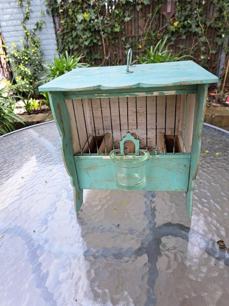 Vogelkooitje antiek, Ophalen of Verzenden