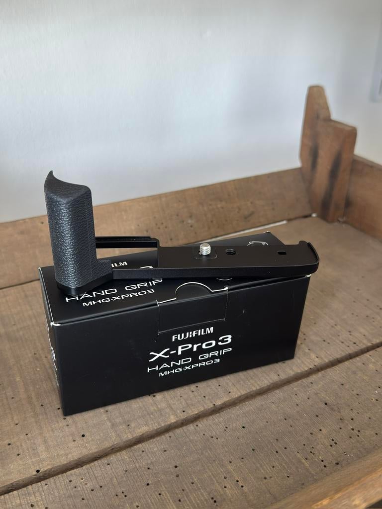 Fujifilm originele X-Pro3 handgrip, Audio, Tv en Foto, Fotocamera's Digitaal, Ophalen of Verzenden, Zo goed als nieuw, Fuji, Geen optische zoom