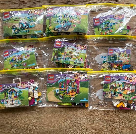 LEGO Friends (9 sets), Ophalen, Zo goed als nieuw, Complete set, Lego