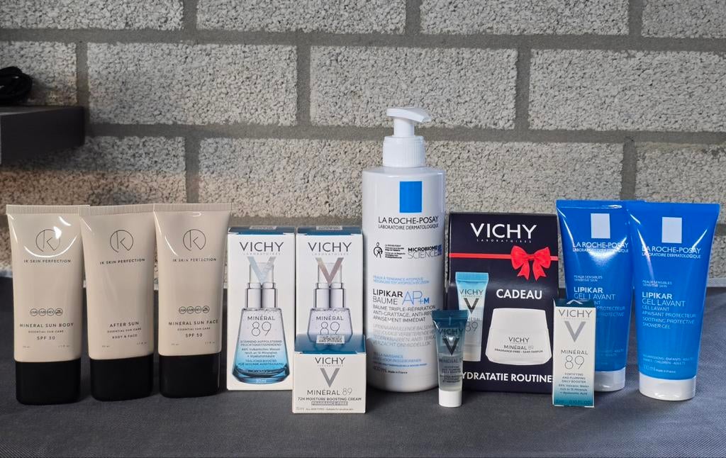Groot pakket: IK Skin Perfection, Vichy, La Roche Posay, Ophalen of Verzenden, Nieuw, Gehele gezicht, Verzorging