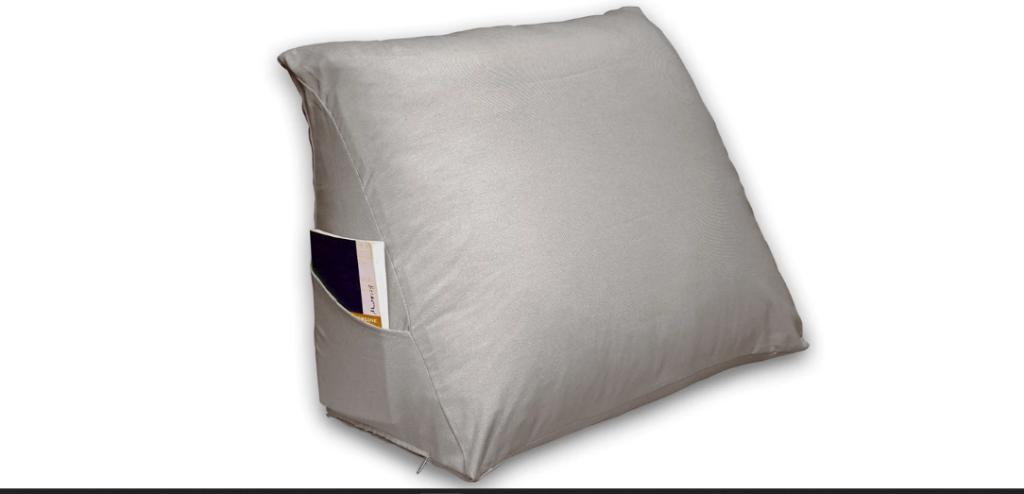 Kussen + kussenhoes zitkussen Lekker Lui Lezen (Beter Bed), Eenpersoons, Ophalen of Verzenden, Zo goed als nieuw, Kussen