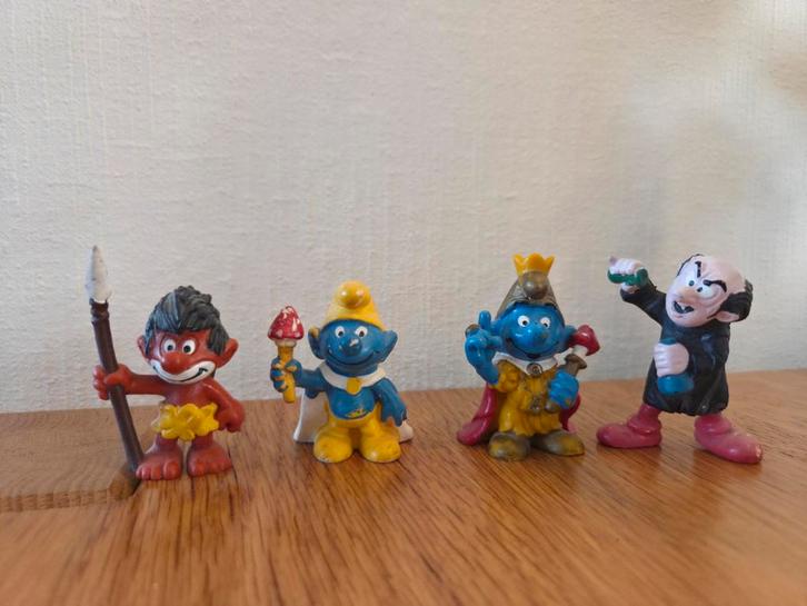 Mooie Originele Smurfen set, Verzamelen, Smurfen, Zo goed als nieuw, Poppetje, Figuurtje of Knuffel, Verschillende Smurfen, Ophalen of Verzenden