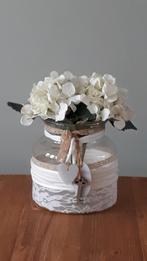 Vaas met witte hortensia, Ophalen, Gebruikt, Wit, Minder dan 50 cm