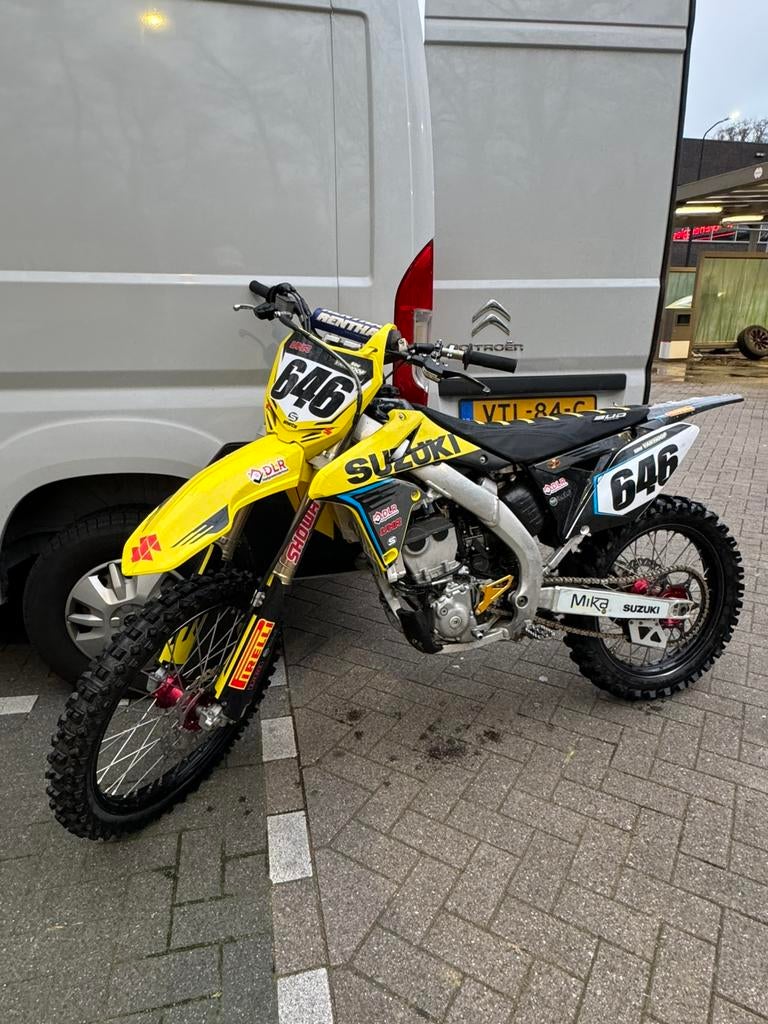 Suzuzki RMZ 250 4t 2016 crossmotor, Fietsen en Brommers, Brommers | Crossbrommers, Zo goed als nieuw, Suzuki, Ophalen