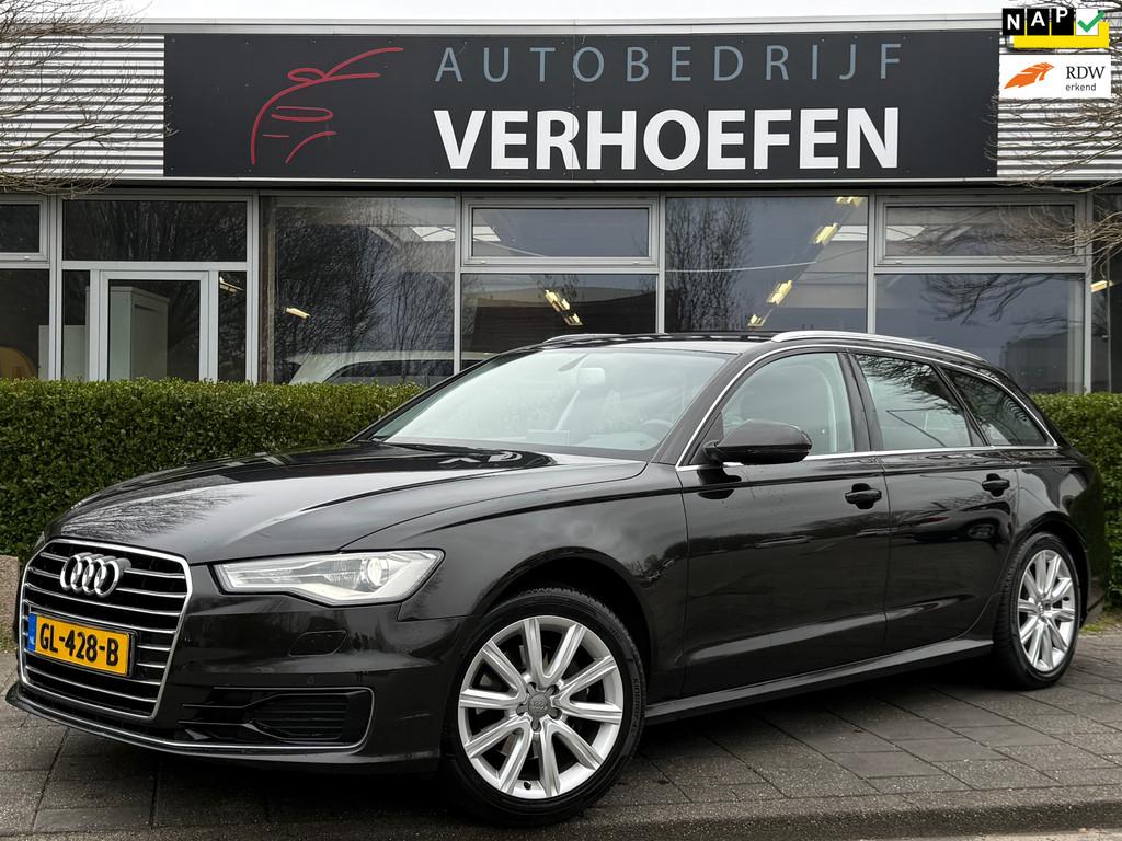 Audi A6 Avant 1.8 TFSI ultra Business Edition - AUTOMAAT - X, Leder en Stof, Zwart, Origineel Nederlands, 1600 kg