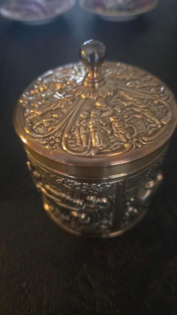 Douwe egberts potje, Antiek en Kunst, Antiek | Goud en Zilver, Ophalen of Verzenden