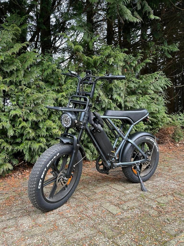 Fatbike ouxi H9 2024 grijs, Fietsen en Brommers, Ophalen, Zo goed als nieuw