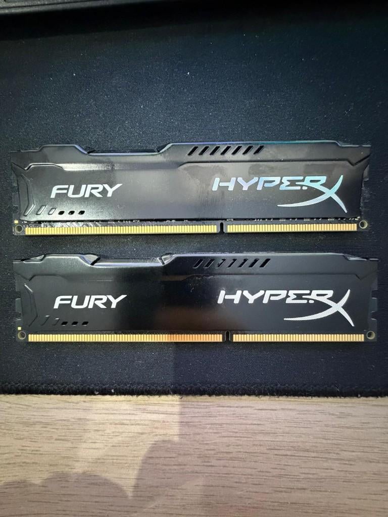 Kingston Fury HyperX, Computers en Software, RAM geheugen, Gebruikt, DDR3, Ophalen of Verzenden, Desktop