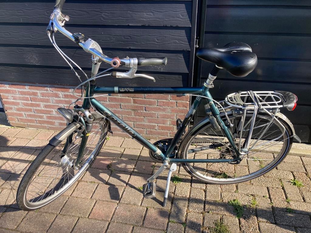 Gazelle Lausanne herenfiets maat 61 met 27 versnellingen, Fietsen en Brommers, Fietsen | Heren | Herenfietsen, Ophalen, Gebruikt