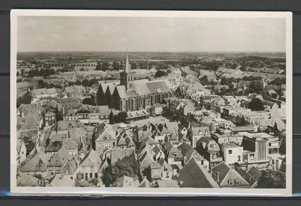 Amersfoort  1950 Panorama Binnenstad Foto Ansichtkaart 645, Ophalen of Verzenden, 1960 tot 1980, Ongelopen, Utrecht