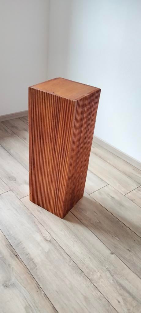 Houten zuil, Ophalen