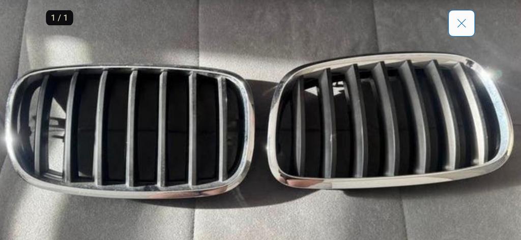 Gril bmw x6 type E71, Ophalen of Verzenden, Voor, BMW, Bumper