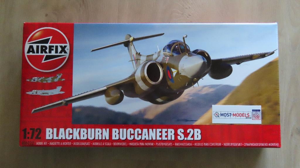 Blackburn Buccaneer S.2B Airfix 1/72, Hobby en Vrije tijd, Overige merken, 1:72 tot 1:144, Nieuw, Ophalen of Verzenden