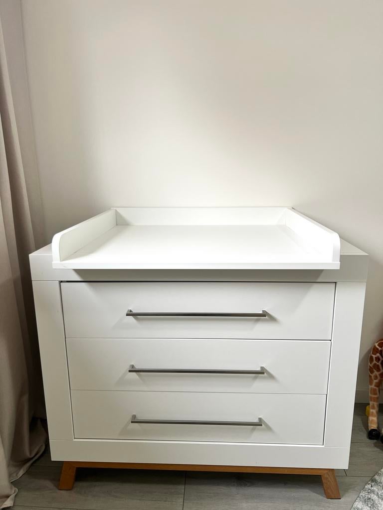 Nordica commode met bladvergroter, Kinderen en Baby's, Kinderkamer | Commodes en Kasten, Ophalen, Gebruikt, 50 tot 70 cm, 100 cm of meer