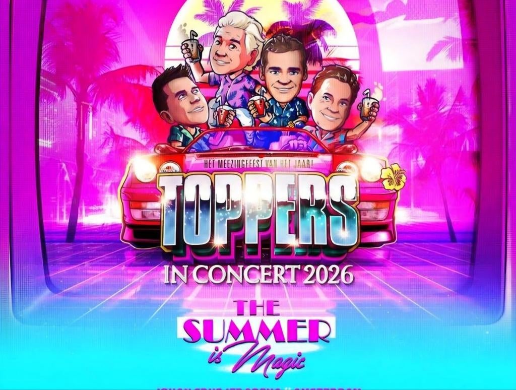 2 kaarten toppers in concert 19 juni, Tickets en Kaartjes, Twee personen, Juni, Overige typen