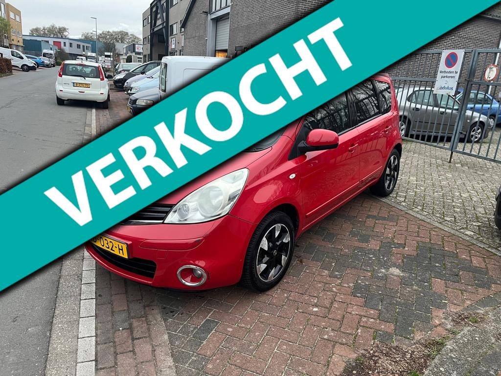 Nissan Note 1.4 Connect Edition! Airco! 174 DKM! Park sensor, Auto's, Nissan, Bedrijf, Te koop, Note, ABS, Airbags, Airconditioning