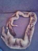 Vintage nertsen stola - 125 cm, Kleding | Dames, Overige Dameskleding, Onbekend, Ophalen of Verzenden, Gedragen