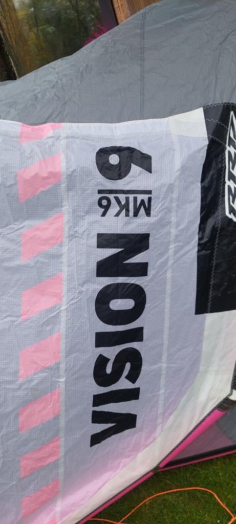 Zgan RRD Vision kites 7 en 9 mr., Geen board, Ophalen of Verzenden, Zo goed als nieuw