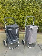 Boodschappentrolleys, Wieltjes, 30 cm of meer, Gebruikt, Zwart