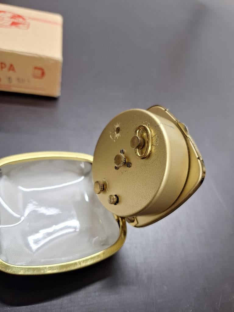 Vintage Europa 2 Jewels Reiswekker – Inclusief Originele Doo, Ophalen of Verzenden