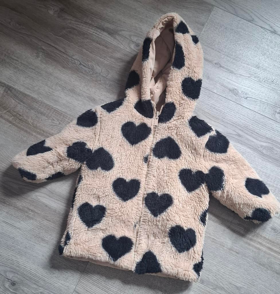 Winterjas, Kinderen en Baby's, Babykleding | Maat 86, Meisje, Ophalen of Verzenden, Zo goed als nieuw, Jasje