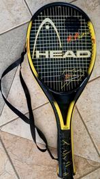 Head A. Agassi tennisracket met hoes, Ophalen of Verzenden