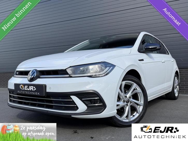 Volkswagen Polo 1.0 TSI R-Line DSG VOL! CLIMA*ADABCR*CARPLAY, Auto's, Volkswagen, Bedrijf, Te koop, Polo, ABS, Achteruitrijcamera