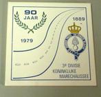 3e Divisie Koninklijke Marechaussee KMAR, Verzamelen, Militaria | Algemeen, Ophalen of Verzenden, Marechaussee, Nederland, Embleem of Badge