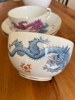 Originele Meissen theekop met schotel – Draakmotief, Ophalen
