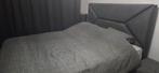 Boxspring 160 x 200 | 2 nachtkastjes | 2 jaar oud, Ophalen, Tweepersoons, Zo goed als nieuw, 200 cm