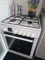 Bosch 4pits gasfornuis, Witgoed en Apparatuur, Fornuizen, Gebruikt, Gas, Vrijstaand, 85 tot 90 cm