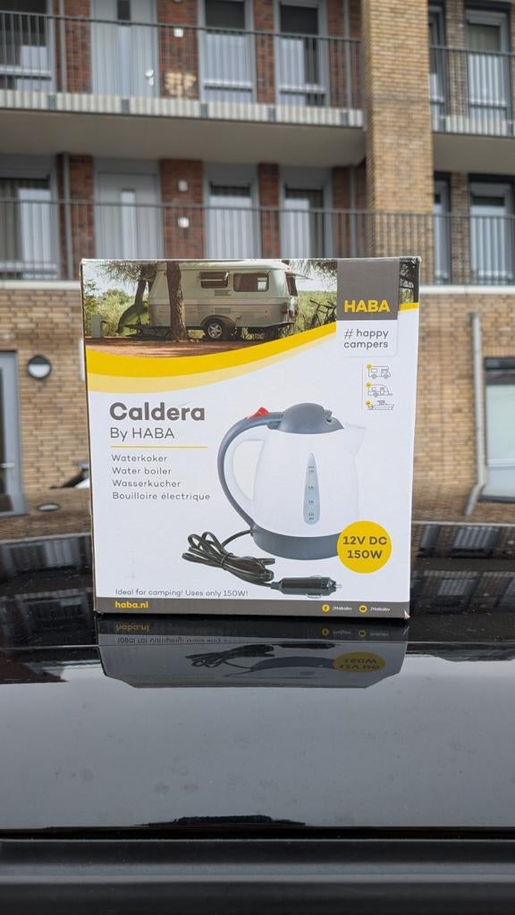 HABA Caldera 12V DC Waterkoker - Ideaal voor Camping, Ophalen of Verzenden, Nieuw