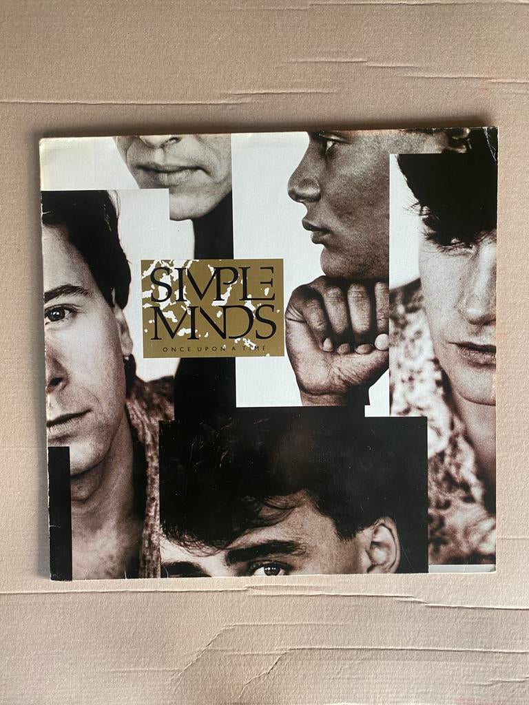 Lp - simple minds - once upon a time, Cd's en Dvd's, Vinyl | Rock, Ophalen of Verzenden, Zo goed als nieuw, 12 inch, Poprock