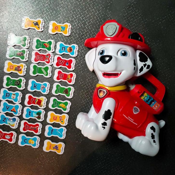 Vtech Paw Patrol Marshall letterpret, Kinderen en Baby's, Speelgoed | Educatief en Creatief, Zo goed als nieuw, Taal en Lezen