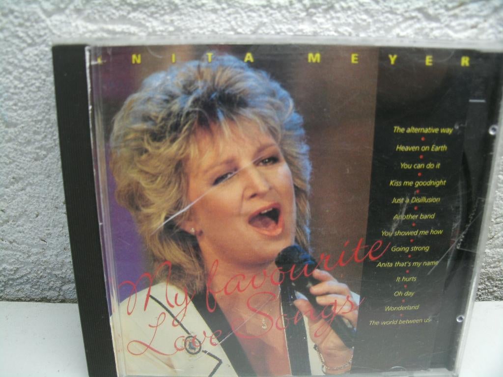 cd 61 anita meyer love songs oa heaven on earth, Ophalen of Verzenden, Gebruikt