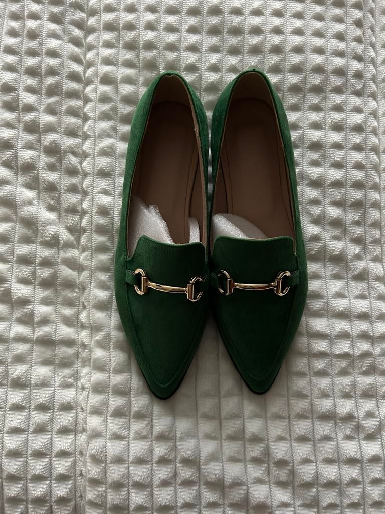 Nieuwe Groene Mocassins Maat 39, Verzenden, Nieuw, Groen, Espadrilles of Moccasins