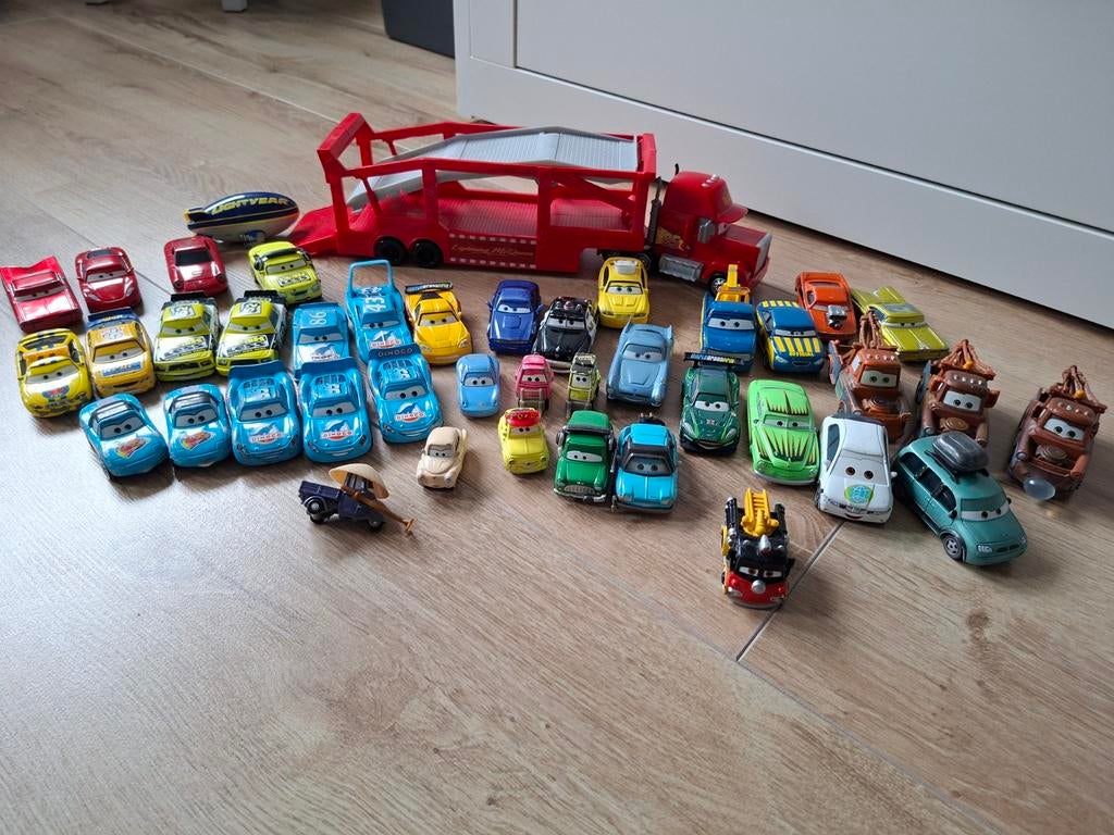 Grote set Cars auto's, Ophalen of Verzenden, Gebruikt