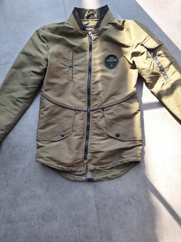 Gabbiano legergroene jongens zomerjas maat 152, Ophalen of Verzenden, Zo goed als nieuw, Jongen, Jas