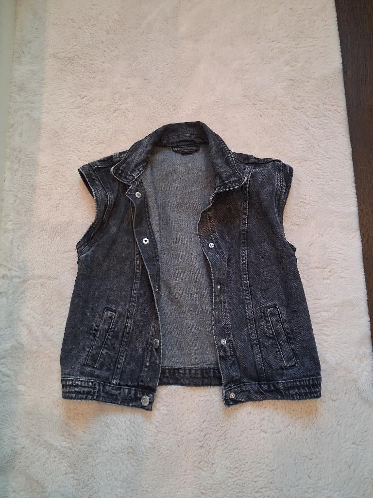 Zwart spijkerjasje, Kleding | Dames, Terstal, Zwart, Ophalen of Verzenden, Zo goed als nieuw