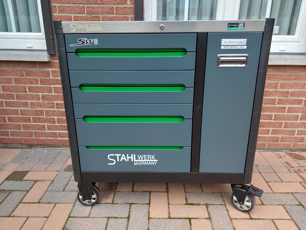 Gereedschapswagen, Ophalen, Gevuld, Nieuw