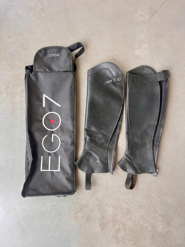 EGO7 lyra mini chaps M+, Dieren en Toebehoren, Ophalen of Verzenden, Zo goed als nieuw, Overige soorten, Overige typen