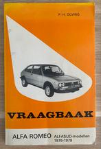 Vraagbaak Alfa Romeo Alfasud-modellen 1976-1979, Boeken, Auto's | Boeken, Ophalen of Verzenden, Gelezen, Alfa Romeo