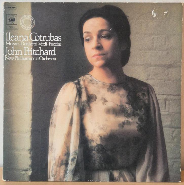 Ileana Cotrubas -Mozart - Donizetti - Verdi - Puccini - Lp, Cd's en Dvd's, Vinyl | Klassiek, Zo goed als nieuw, Romantiek, Opera of Operette